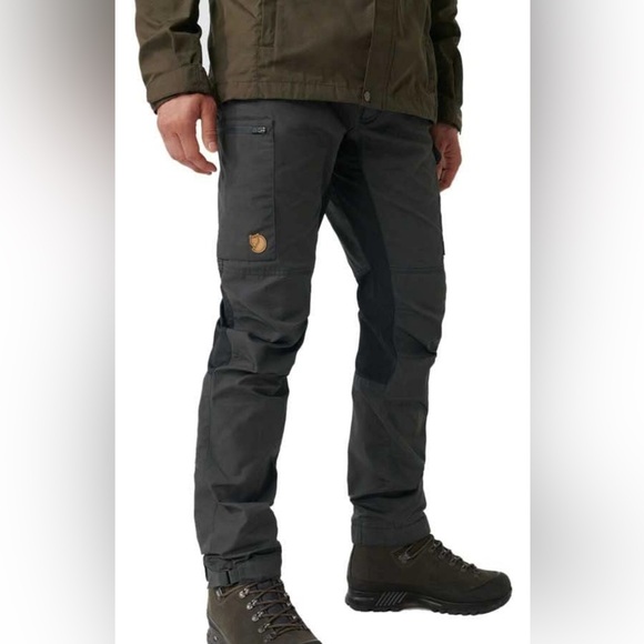 FJALLRAVEN Kaipak Men's Trousers Regular Length 37” US, 54 EU - Picture 4 of 9